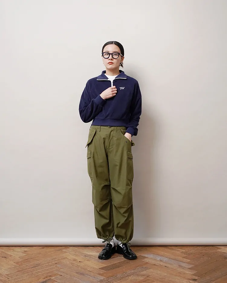 M-51 FIELD PANTS / OLIVE(SATIN) | YAECA (WOMEN)(ヤエカ) | BOTTOMS