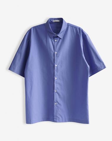  / SUVIN BROAD OVERSIZED SHORT SLEEVE SHIRT / LT.BLUE 