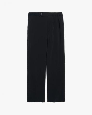  / Flex Tricot Wide Tapered Chef Pants / BLACK