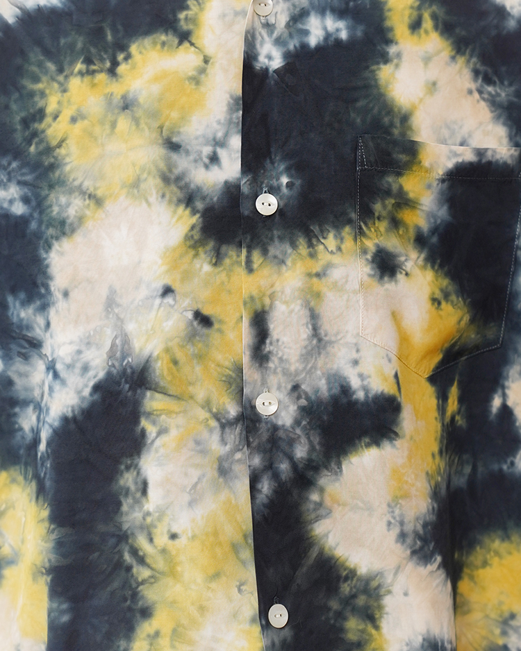 CHUSEN DYE / NAVY x YELLOW x WHITE | Aloha Blossom (MEN