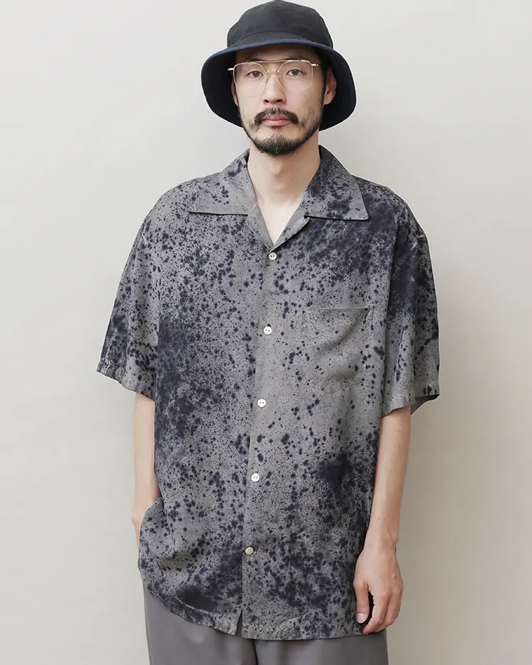 Aloha Blossom (MEN) / SABI-HIYOKOMAME / GRAY