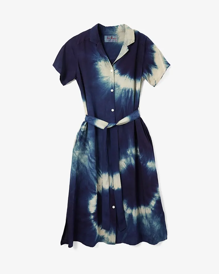 Aloha Blossom (WOMEN) / TESHIBORI-AI / INDIGO