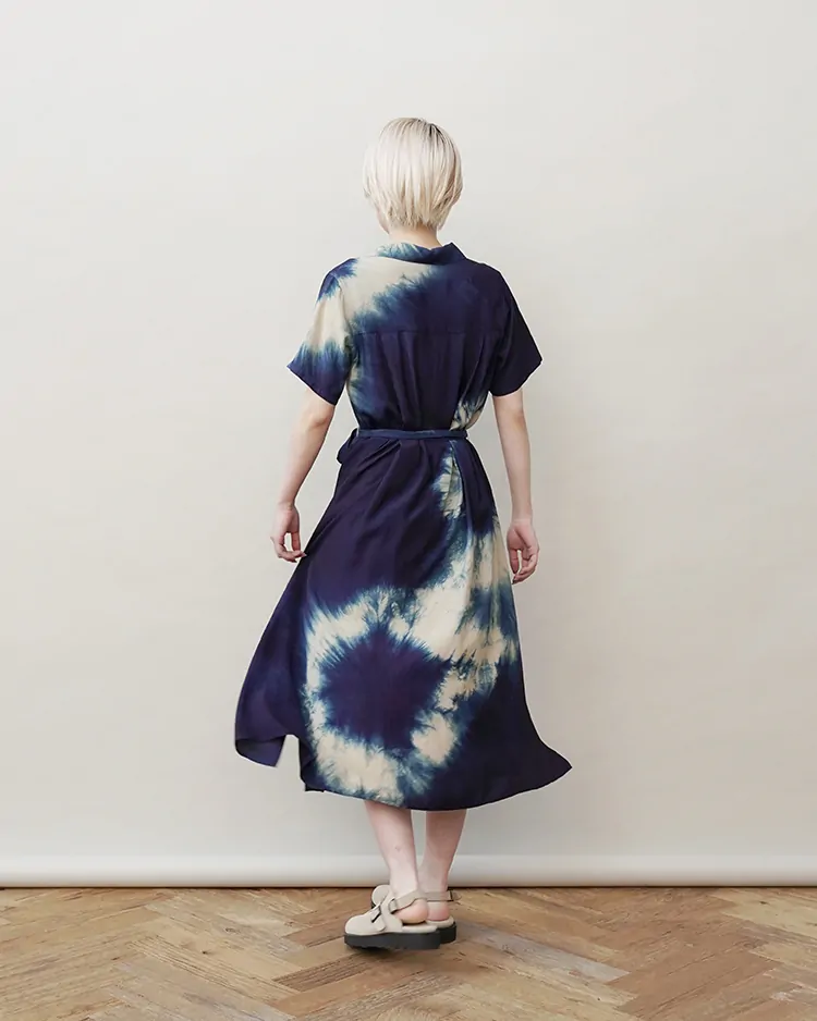 Aloha Blossom (WOMEN) / TESHIBORI-AI / INDIGO