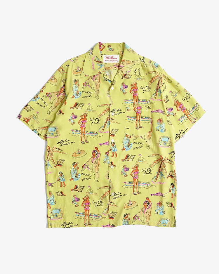 RYUKYU SOUVENIOR / LEMON | Aloha Blossom (MEN)(アロハ RYUKYU SOUVENIOR / LEMON | Aloha Blossom (MEN)(アロハ