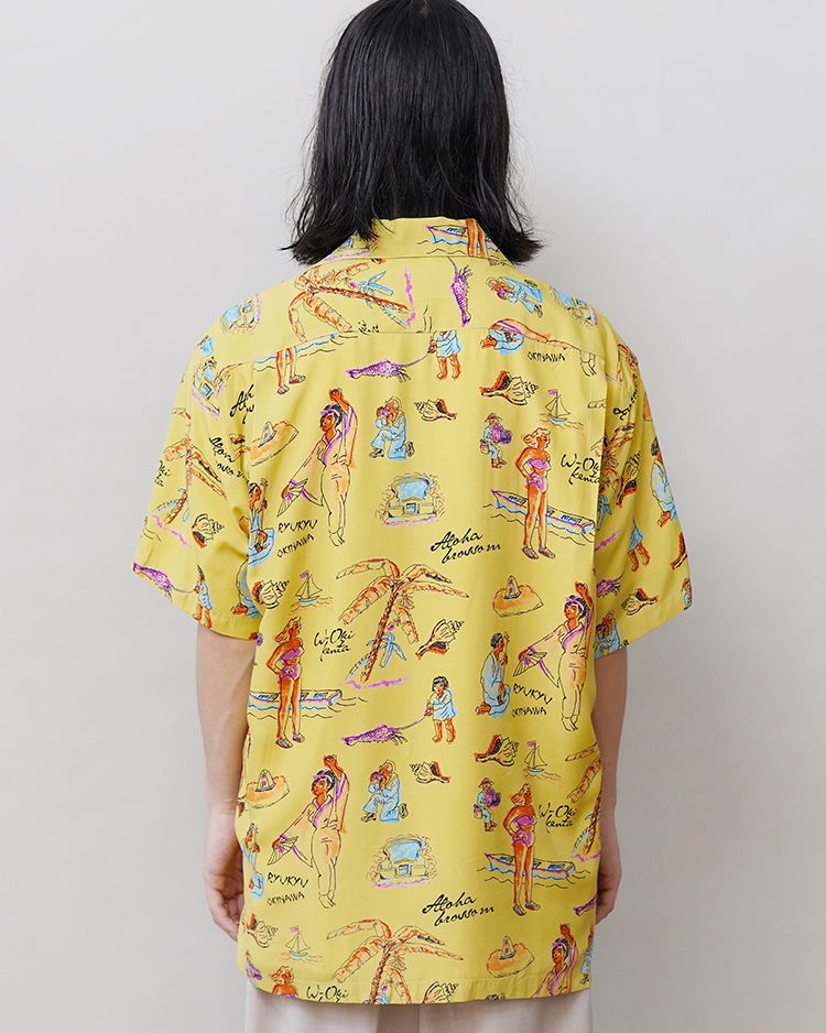 RYUKYU SOUVENIOR / LEMON | Aloha Blossom (MEN)(アロハ RYUKYU SOUVENIOR / LEMON | Aloha Blossom (MEN)(アロハ