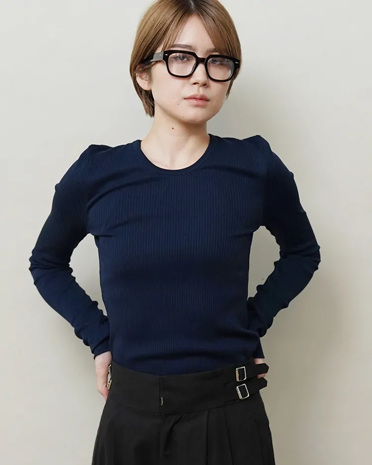 HAKUJI / Organic cotton BackO PO / NAVY