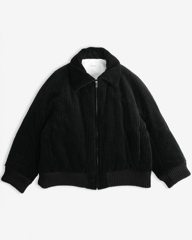  / Cotton Corduroy Puffer Blouson / BLACK
