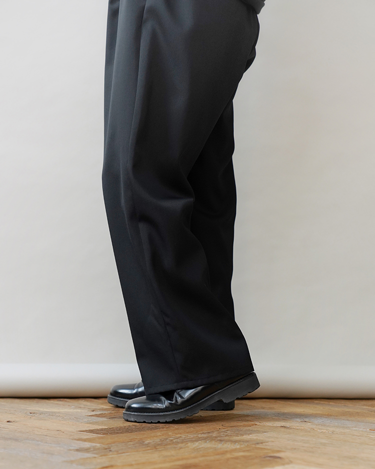 Graphpaper - グラフペーパー / TRIPLE CLOTH WIDE CHEF PANT | NOTHING BUT