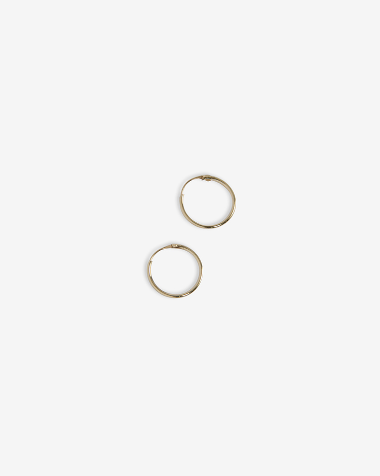 Garden of eden / 9K MINIMAL HOOP(20AW-MMLPI03)