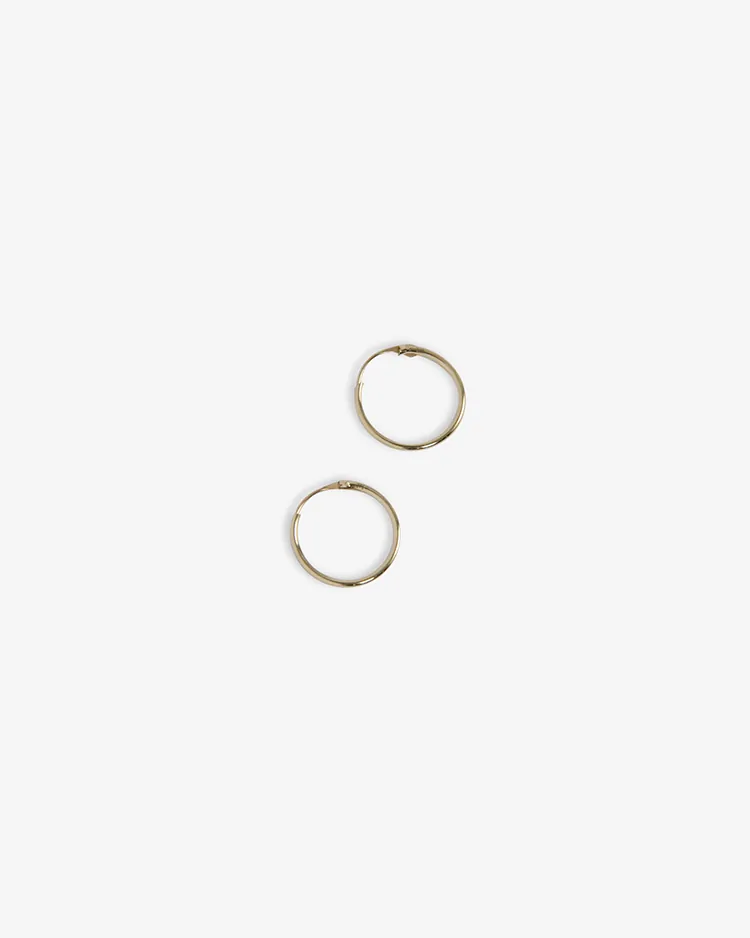 Garden of eden / 9K MINIMAL HOOP(20AW-MMLPI03)