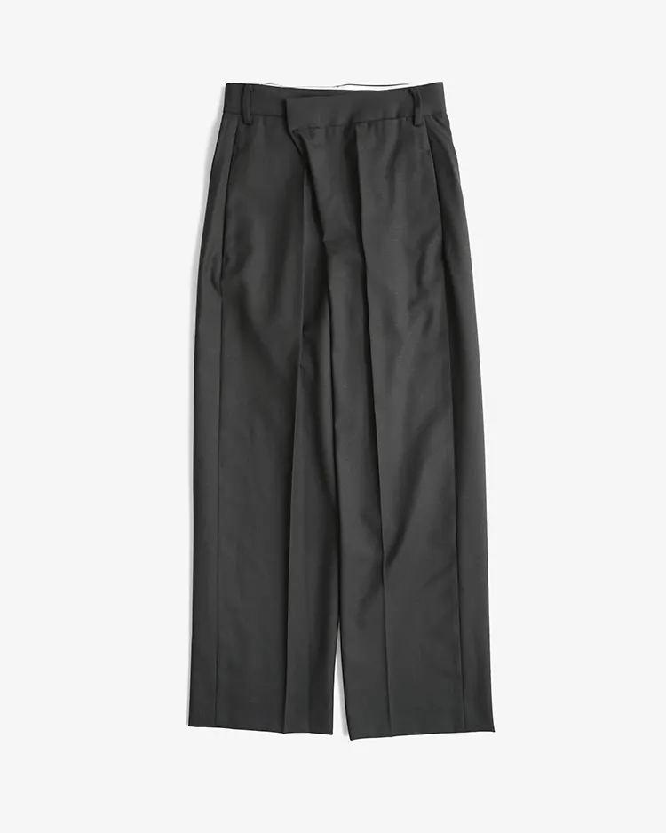 YLÈVE (WOMEN) / WOOL TROPICAL TR / CHARCOAL