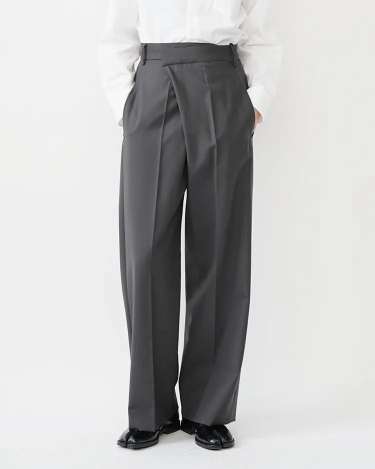 YLÈVE (WOMEN) / WOOL TROPICAL TR / CHARCOAL