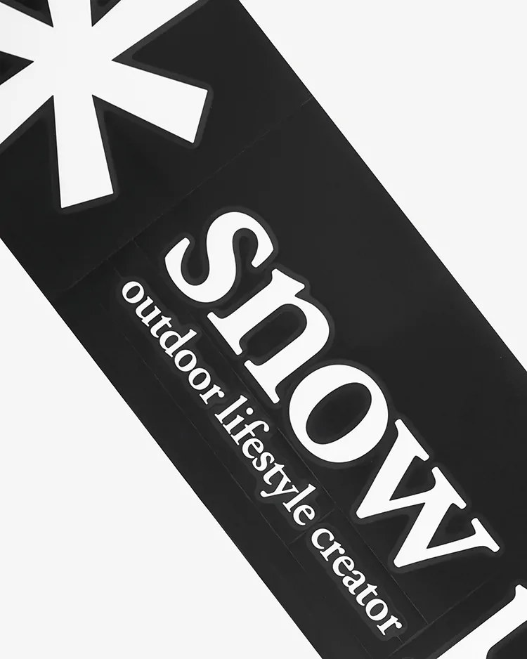 Snow Peak  / スノーピークロゴステッカーアスタリスク