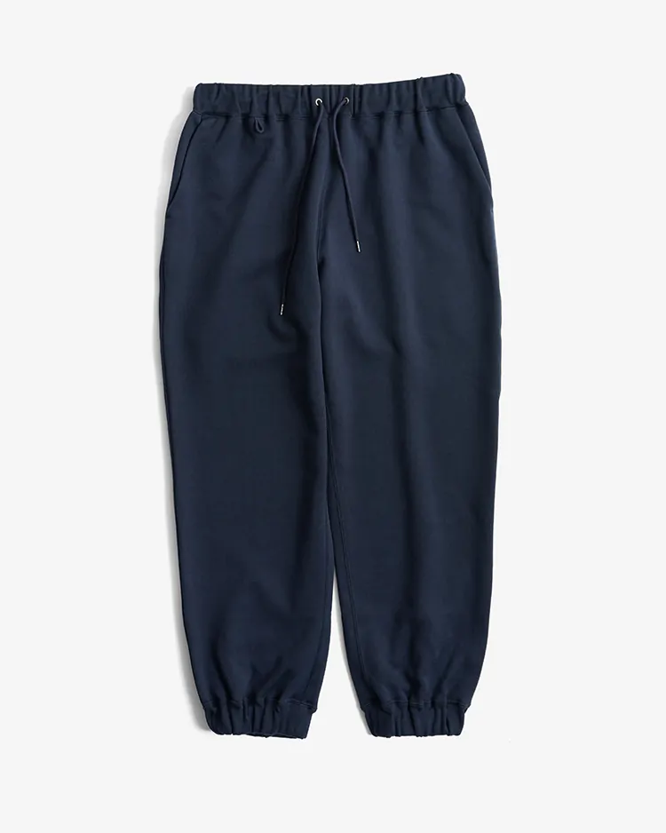 ATON (MEN) / ZERO TSURI URAKE SWEATPANTS / NAVY