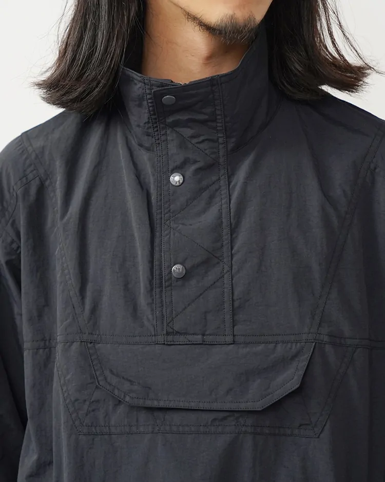 Nylon Cloth Snow Anorak / BLACK | PHIGVEL(フィグベル) | OUTER WEAR Nylon Cloth Snow Anorak / BLACK | PHIGVEL(フィグベル) | OUTER WEAR