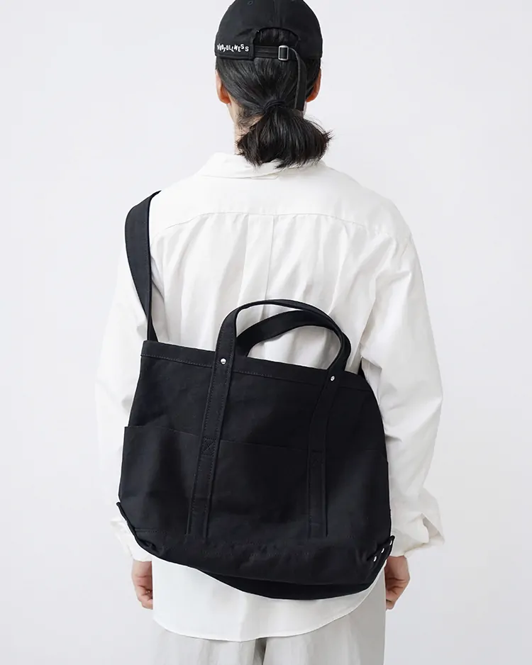 YAECA (MEN) / TOOL BAG MEDIUM / BLACK