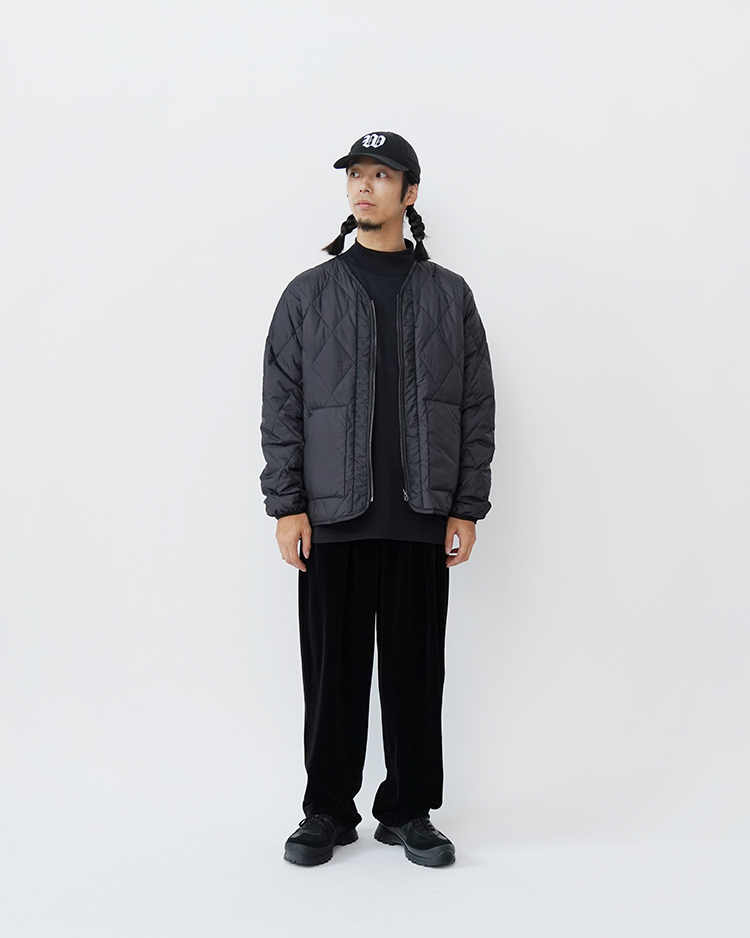 PLAS Field Down Cardigan BLACK THE NORTH FACE PURPLE LABEL OUTER WEAR Dice Dice ONLINE STORE