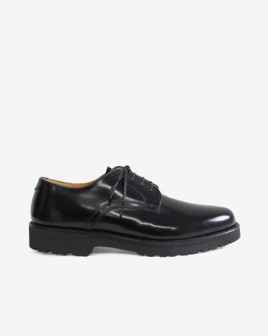 Tomo & Co / Normal Black Leather Shoes / 普通の黒い革靴 / BLACK