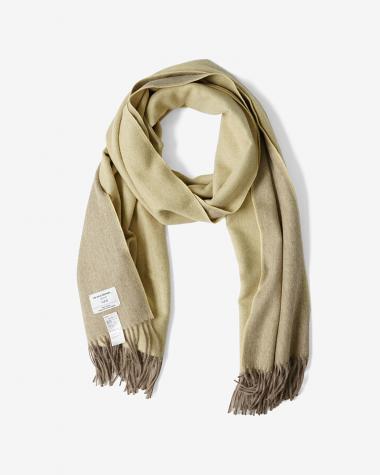 YLÈVE (MEN) / YLÈVE × THE INOUE BROTHERS / DOUBLE FACE BRUSHED STOLE / BEIGE