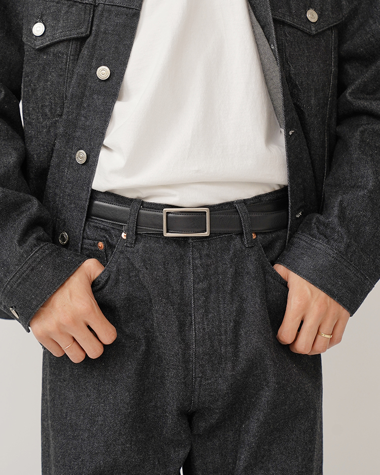 グラフペーパー Leather Classic Narrow Belt 2