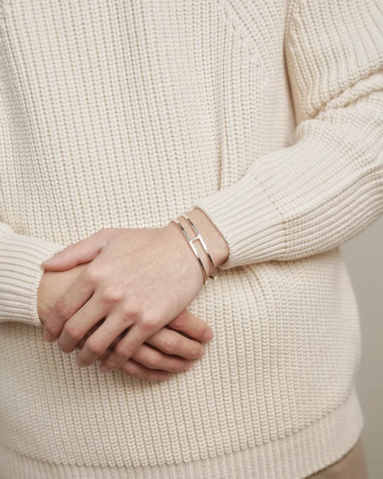 Garden of eden / ANCHOR BRACELET(MEDIUM) (22AW014)