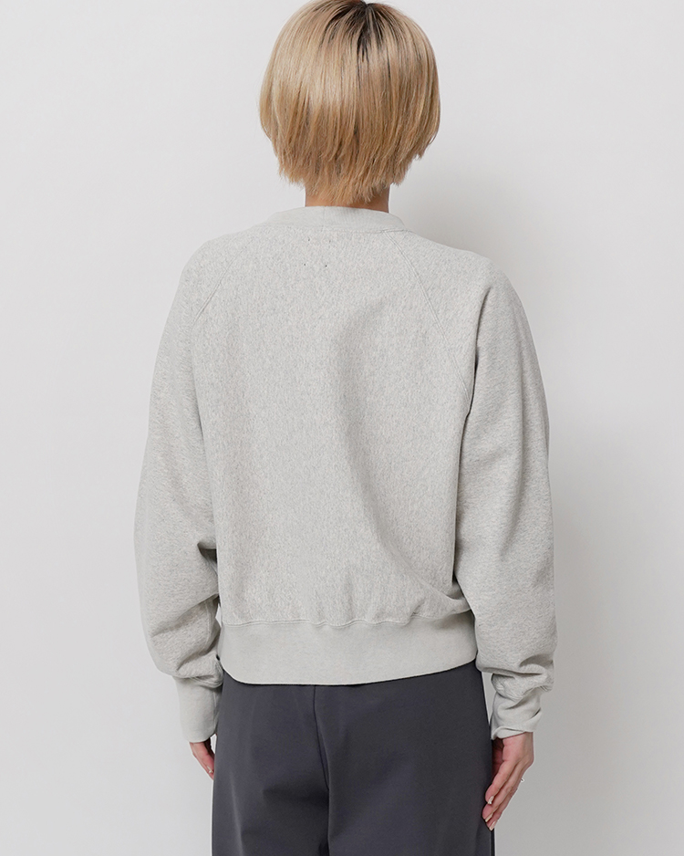 JUMBERCA URAKE CREW NECK / GREY | BATONER (WOMEN)(バトナー