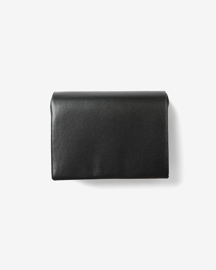 ED ROBERT JUDSON / THIN -FLAP TRIFOLD WALLET / BLACK