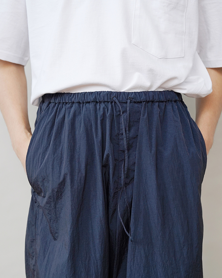 HAND DYE NYLON OVER PANTS / NAVY | ATON (MEN)(エイトン HAND DYE NYLON OVER PANTS / NAVY | ATON (MEN)(エイトン