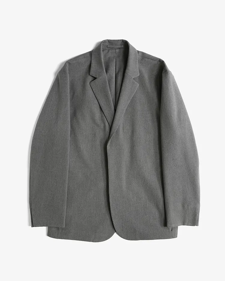 YAECA (MEN) / 2WAY SET UP JACKET / GRAY
