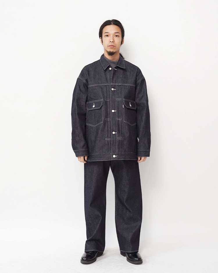 Selvage Denim Jacket / INDIGO RIGID | Graphpaper (MEN