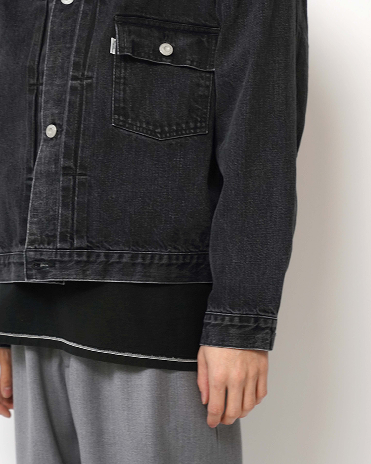 CLASSIC FADED JEAN JACKET / BLACK (FADE) | PHIGVEL CLASSIC FADED JEAN JACKET / BLACK (FADE) | PHIGVEL