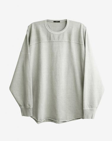 / OPEN END COTTON PIGMENT DYE L/S T / GRAY