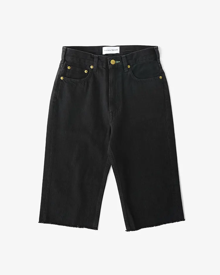 Tu es mon Tresor / The Emerald Jean Short - Black (TEMT002S-BK)