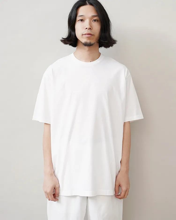 Y / ORGANIC COTTON JERSEY S/S T / WHITE