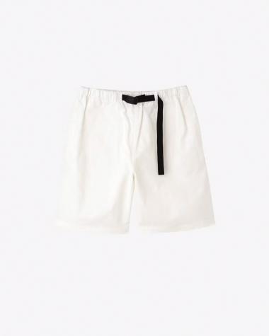 Y / ORGANIC COTTON CHINO SHORTS / WHITE