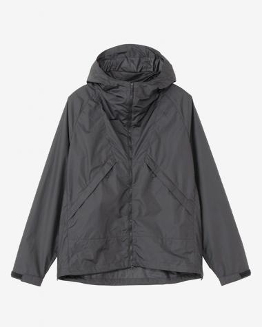  / Rip-Stop Hooded Jacket / BLACK(BK)