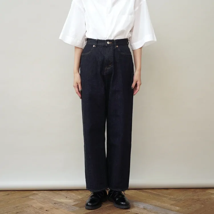 YAECA (WOMEN) / WIDE DENIM(14-13W) / INDIGO