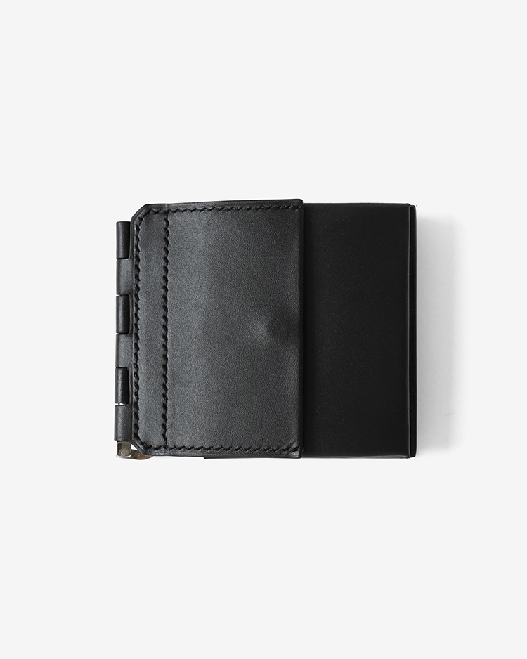 ED ROBERT JUDSON / HINGE - MINI WALLET / BLACK