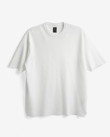  / 32G SMOOTH KNIT T-SHIRT / WHITE
