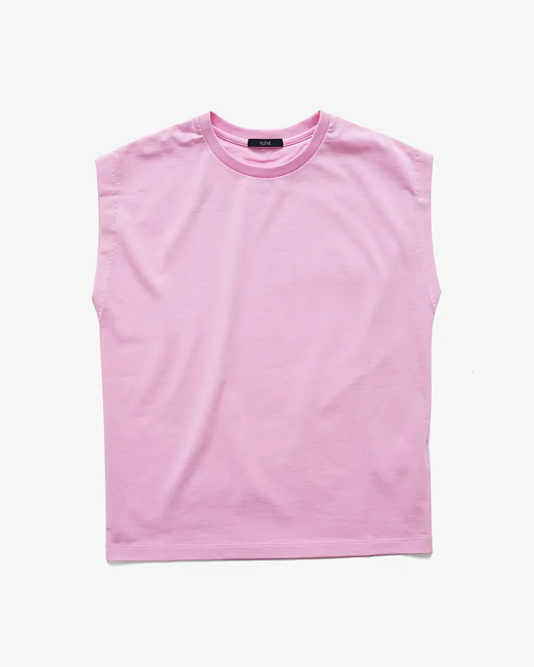 YLÈVE (WOMEN) / ORGANIC COTTON BIO N/S / PINK