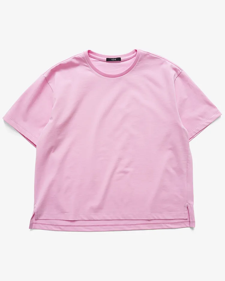 YLÈVE (WOMEN) / ORGANIC COTTON BIO T / PINK