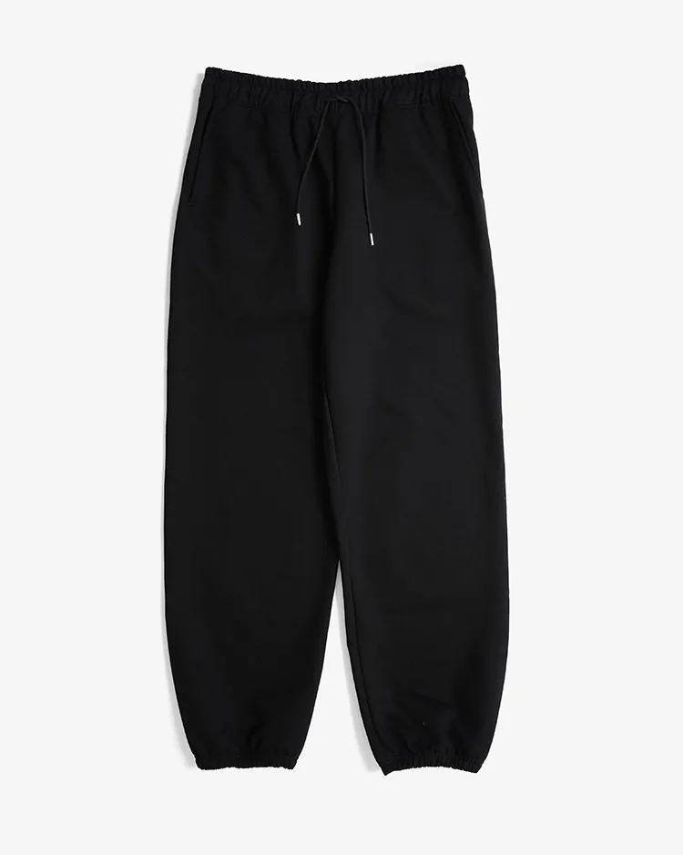 Dice&Dice / COMPACT TERRY SWEAT PANTS / BLACK
