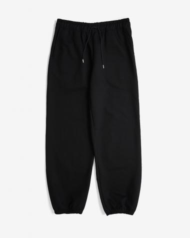  / COMPACT TERRY SWEAT PANTS / BLACK