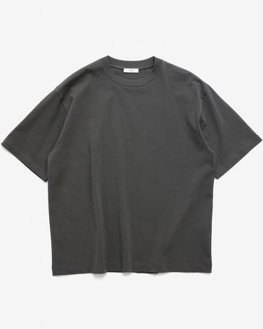  / FRESCA PLATE LOOSE FIT T-SHIRT / GRAY