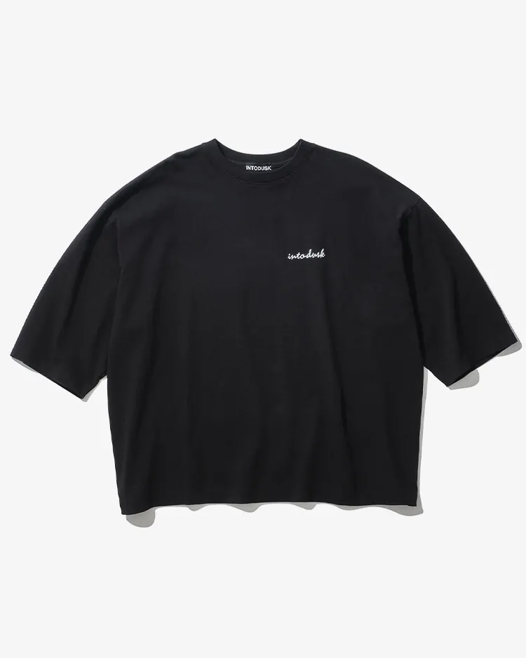 INTODUSK / INTODUSK MULTI LOGO TEE / BLACK