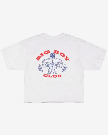  / Big Boy Club Cropped Tees / WHITE