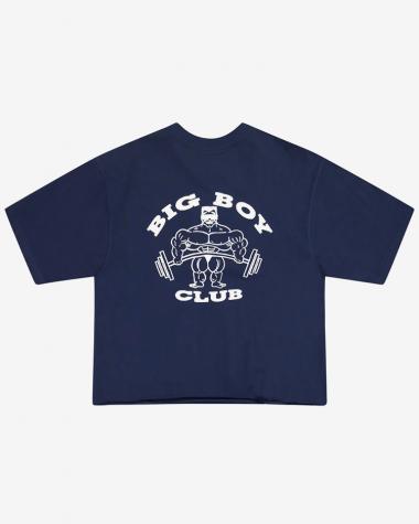  / Big Boy Club Cropped Tees / NAVY