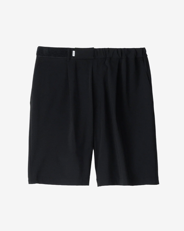 Solotex Twill Wide Chef Shorts / BLACK | Graphpaper (MEN