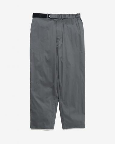  / Solotex Twill Wide Tapered Chef Pants / GRAY