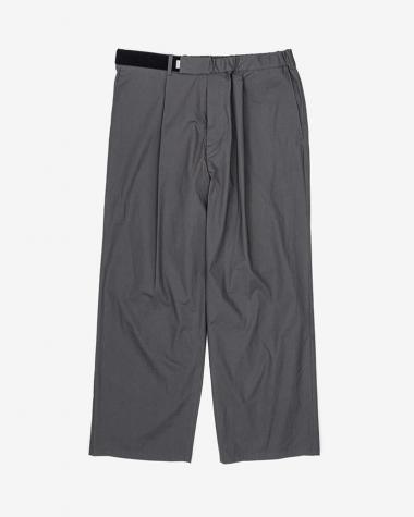  / Solotex Twill Wide Chef Pants / GRAY
